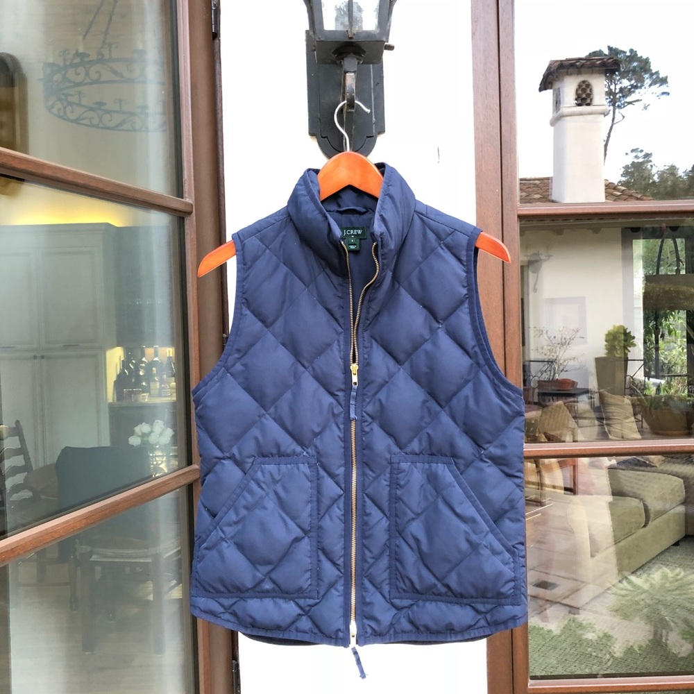Women’s small quilted outdoor vest